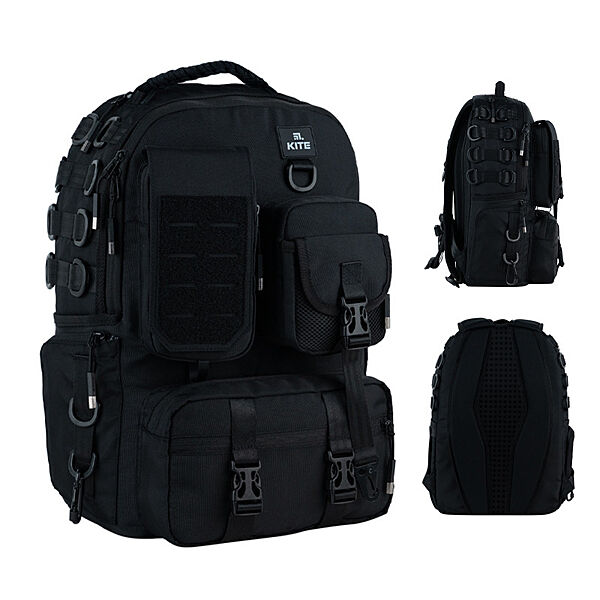 Рюкзак для міста Kite teens K24-2596L-1 45x31x13.5 см чорний