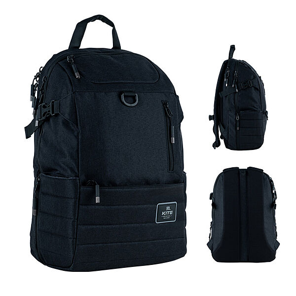 Рюкзак для міста Kite teens K24-876L-2 45x30x16 см чорний
