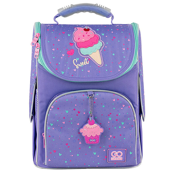 Рюкзак шкільний каркасний GoPack Education Summer Ice Cream GO25-5001S-2