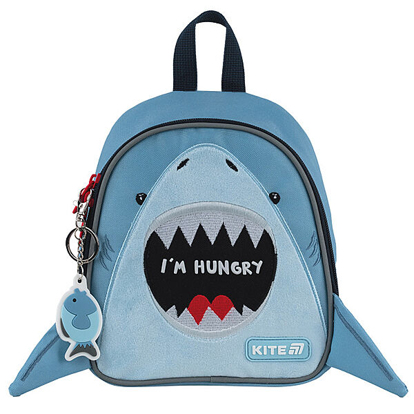 Рюкзак для дитячого садка Kite Kids Hungry Shark K25-538XXS   XXSдо 100 см  22x20x9  синій
