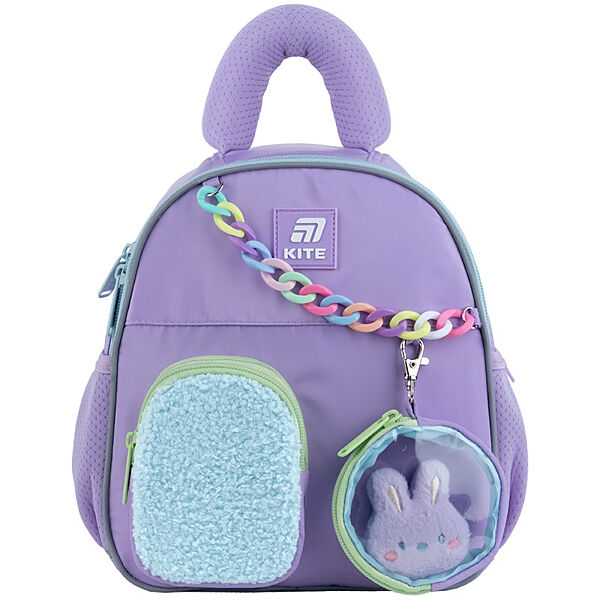 Рюкзак для дитячого садка Kite Kids Purple Bunny K25-2737XXS-1 XXSдо 100 см 25х23х10 бузковий