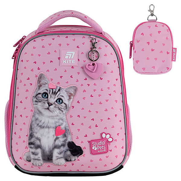 Рюкзак шкільний каркасний Kite Education Studio Pets SP25-555S-1