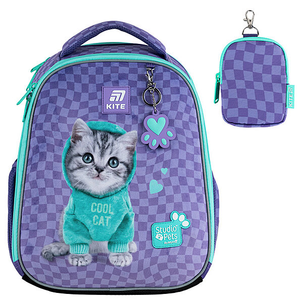 Рюкзак шкільний каркасний Kite Studio Pets SP25-555S-2