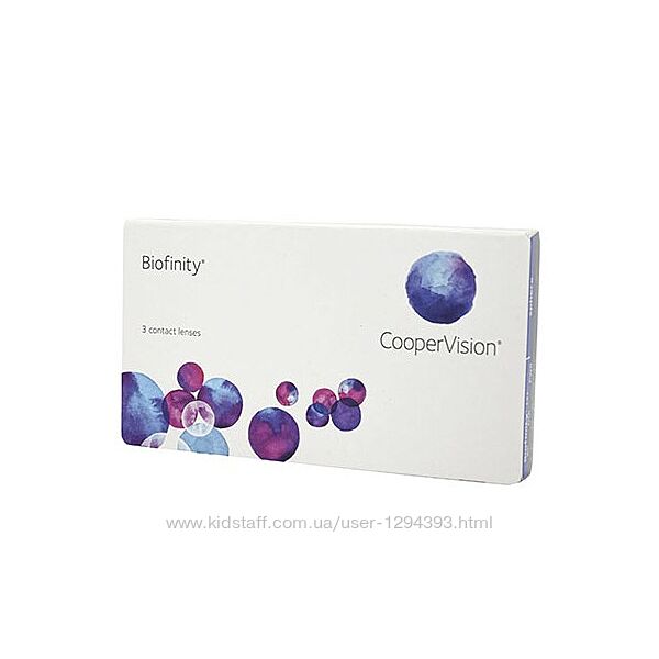 контактные линзы Biofinity Биофинити от CooperVision