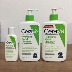Крем-гель для нормальной и сухой кожи Cerave Hydrating Facial Cleanser 