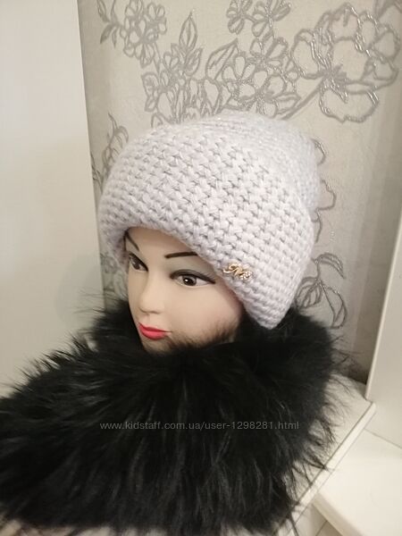 Акция Остатки Красивая Зимняя Шапка 5 Цветов Теплее не бывает