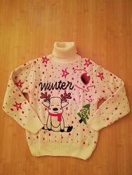 гарний зимовий новорічний светрик стан нового