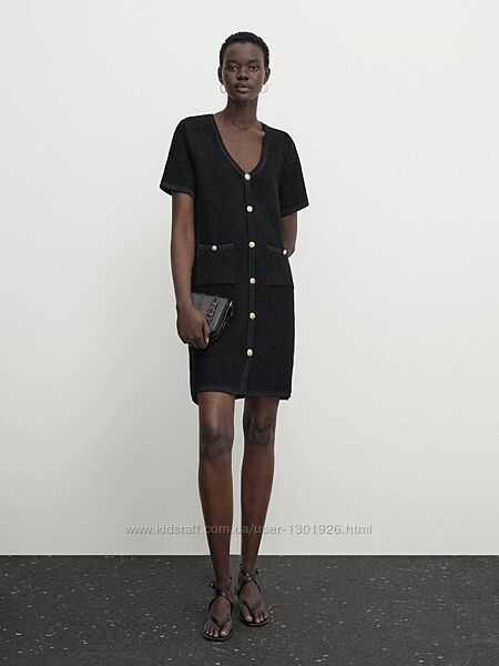 Коротке плаття букле Massimo Dutti, розмір М, нове