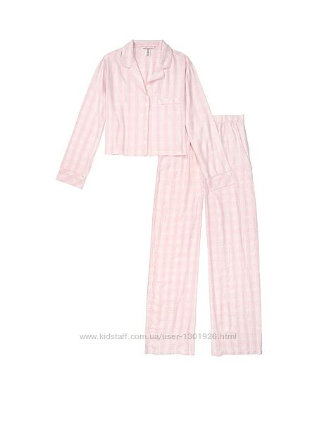 Піжама Вікторія Сікрет жіноча, розмір С, М з коротким топом і високою таліє