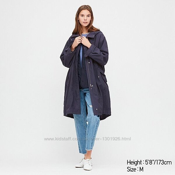 Парка жіноча 2-в-1 від Uniqlo, розмір XS на СМ