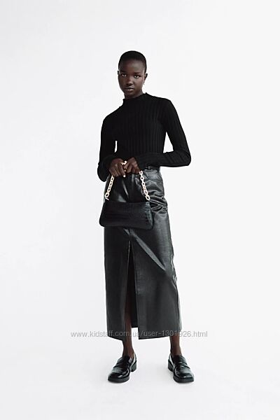 Гольф жіночий ZARA у рібчик, обтягуючий, розмір Л, але підійде на М, новий