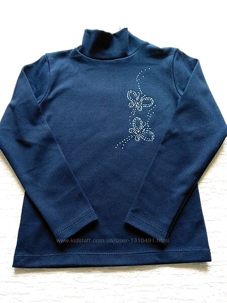 Гольф водолазка для девочки