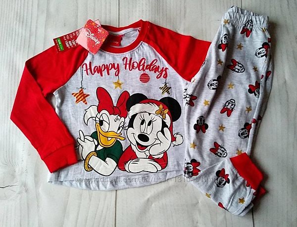 Пижама яркая новогодняя девочке польша