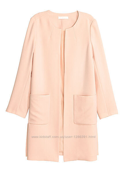 Легке рожеве пальто H&M