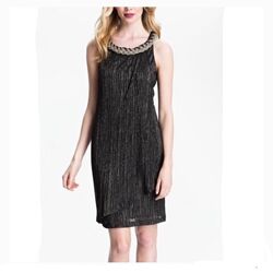Стильне плаття donna ricco metallic dress