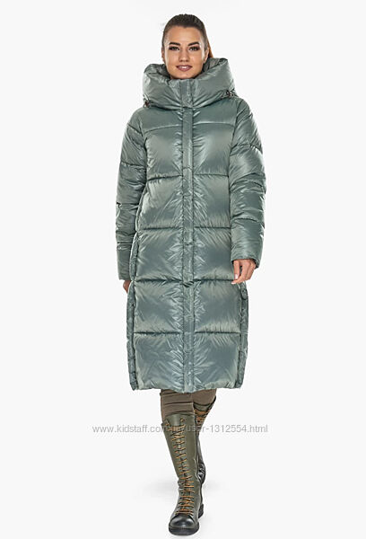 Зимова жіноча куртка пальто воздуховик 