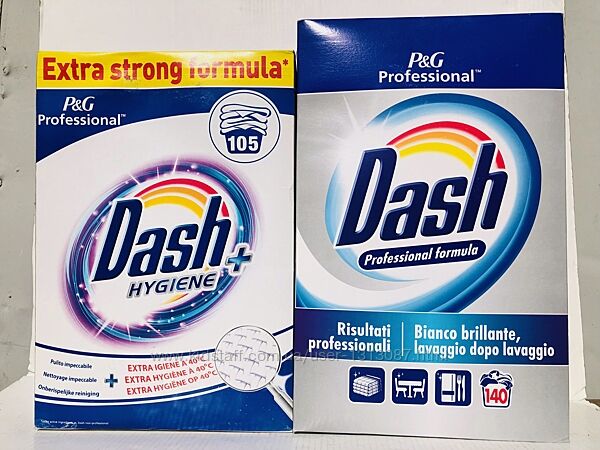 Порошок для прання Даш Dash 105, 140 прань