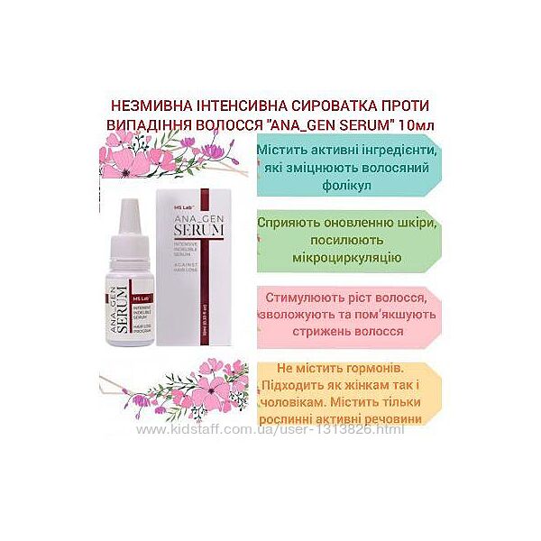 Інтенсивні засоби проти випадіння волосся ANAGEN HAIR MASK & SERUM 