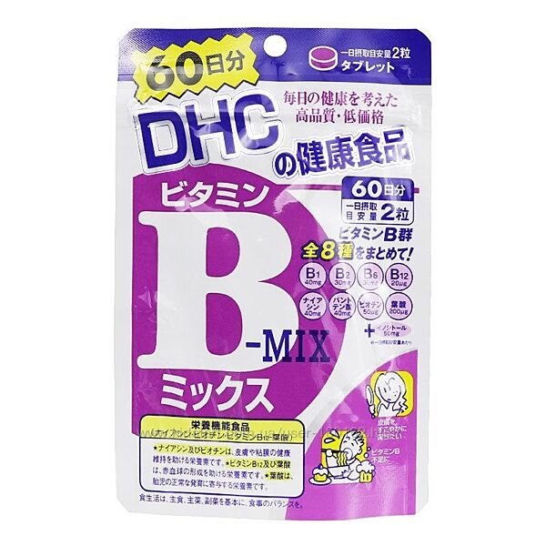 DHC Вітаміни групи B B-Mix 120 шт на 60 днів Японія