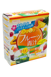 Yuwa аодзиру японский с цинком c энзимами вкус ананаса ацерола