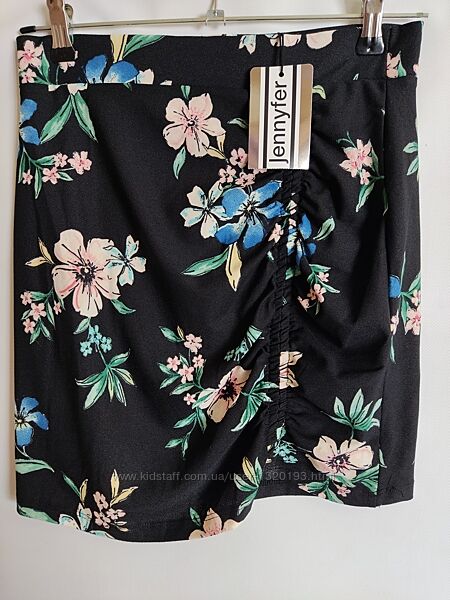 Легкая юбка в цветы M Jennyfer Франция