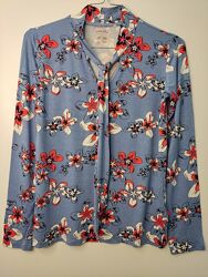 Блуза с цветочным принтом, XS 32-34 euro наш 38-40, Esmara, Германия 