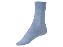 Чоловічі бавовняні шкарпетки, носки, 43-46, блакитні, Livergy