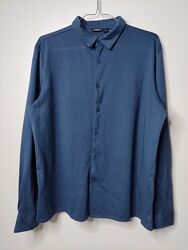 Чоловіча сорочка м&acuteяка, L 52-54 euro, Livergy, Німеччина, синя