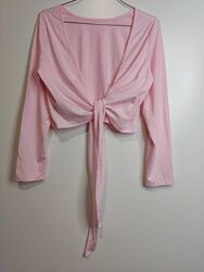 Блуза на зав&acuteязках, топ XL, Shein