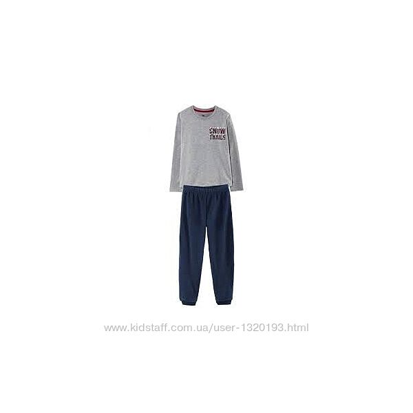 Піжама для хлопчика, фліс штани, 122/128 см 6-8 років, Pepperts, Німеччин