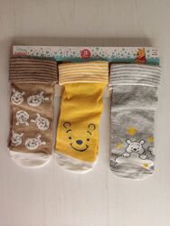 Набір дитячих шкарпеток 3 пари Вінні-Пух 12-24міс. 19-22 розмір