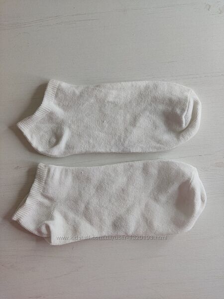 Короткі шкарпетки білі 39-42 Німеччина