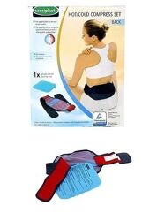 Гелевий компрес на поперек sensiplast темно-синій-червоний