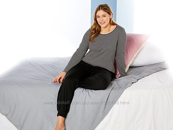 Жіноча піжама батл 3XL Esmara Німеччина в смужку