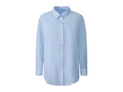 Жіноча блузка,  L 44 euro, Esmara, Німеччина блакитна в смужку, oversized