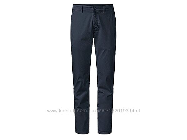 Чоловічі штани Slim Fit чіноси 54 euro, Livergy, Німеччина  темно -синій