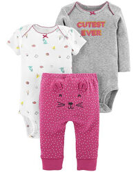 Костюм Carters для девочки веселые попки размер 24 месяца боди штаны