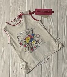 Детская футболка для девочки artigly 12м майка италия 74-80см