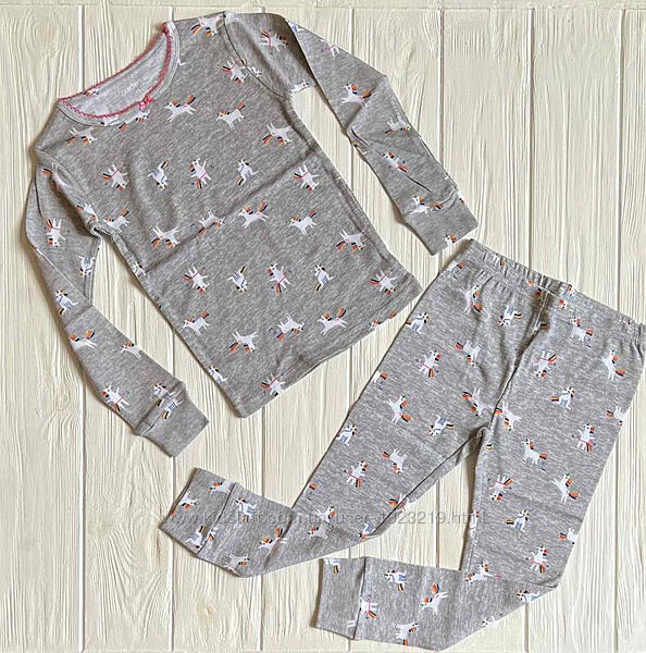 Детская пижама carters для девочки на 4 года хлопок рост 98-104 см