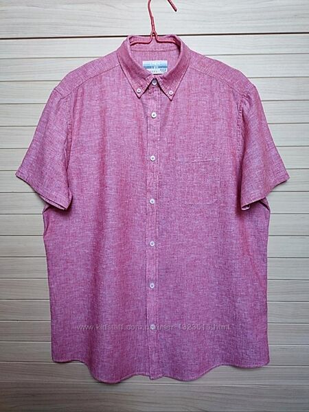 льняная рубашка из льна Watson&acutes Linen Life / 48р