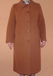 Пальто Sergio Cotti новое демисезонное кашемировое коричневое 54 размер
