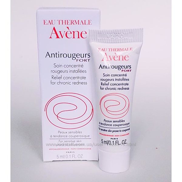 Крем от покраснений Avene Antirougeurs Fort пробник 5 мл