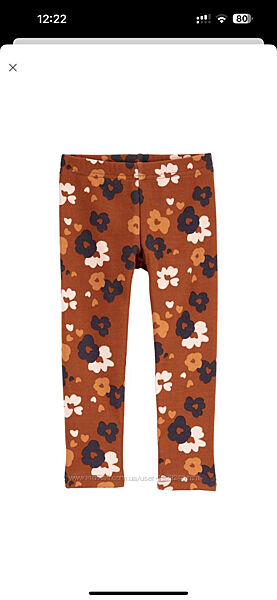 Теплі лосіни carters 3-5 років