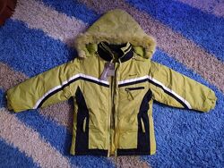 Куртка зимняя унисекс на ребенка 8-10 лет