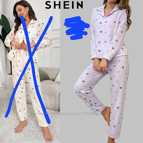 Пижама Shein, нова, оригінал, розмір М