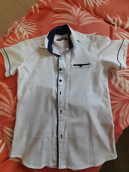 Рубашка на хлопчика бу угарному стані, Турція,11-12 років, зріст 146