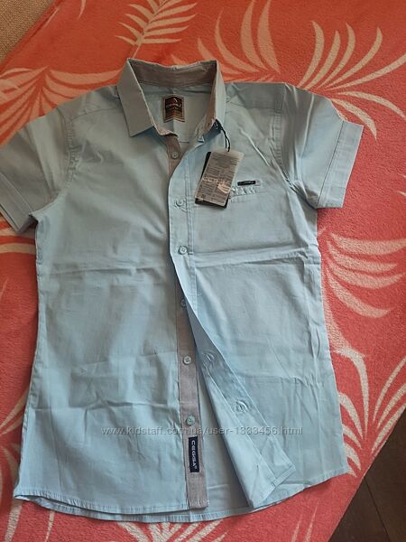 Рубашка на хлопчика, нова, Турція, розмір 146-152/10-12років