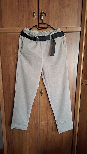 Брюки теплі, нові, розмір 42-44, заміри на фото, колір мокко