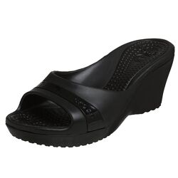 Crocs босоножки сандалии W5 черные