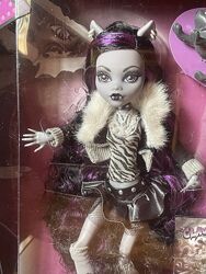 Кукла Monster High Reel Drama Clawdeen Wolf черно-белая Клодин Монстер Хай